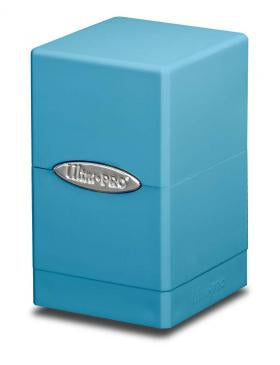 Satin Tower Deck Box: Light Blue