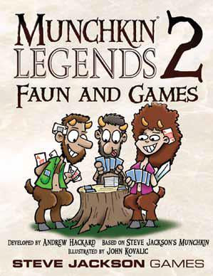 Munchkin: Munchkin Legends 2 - Faun and Games Expansion