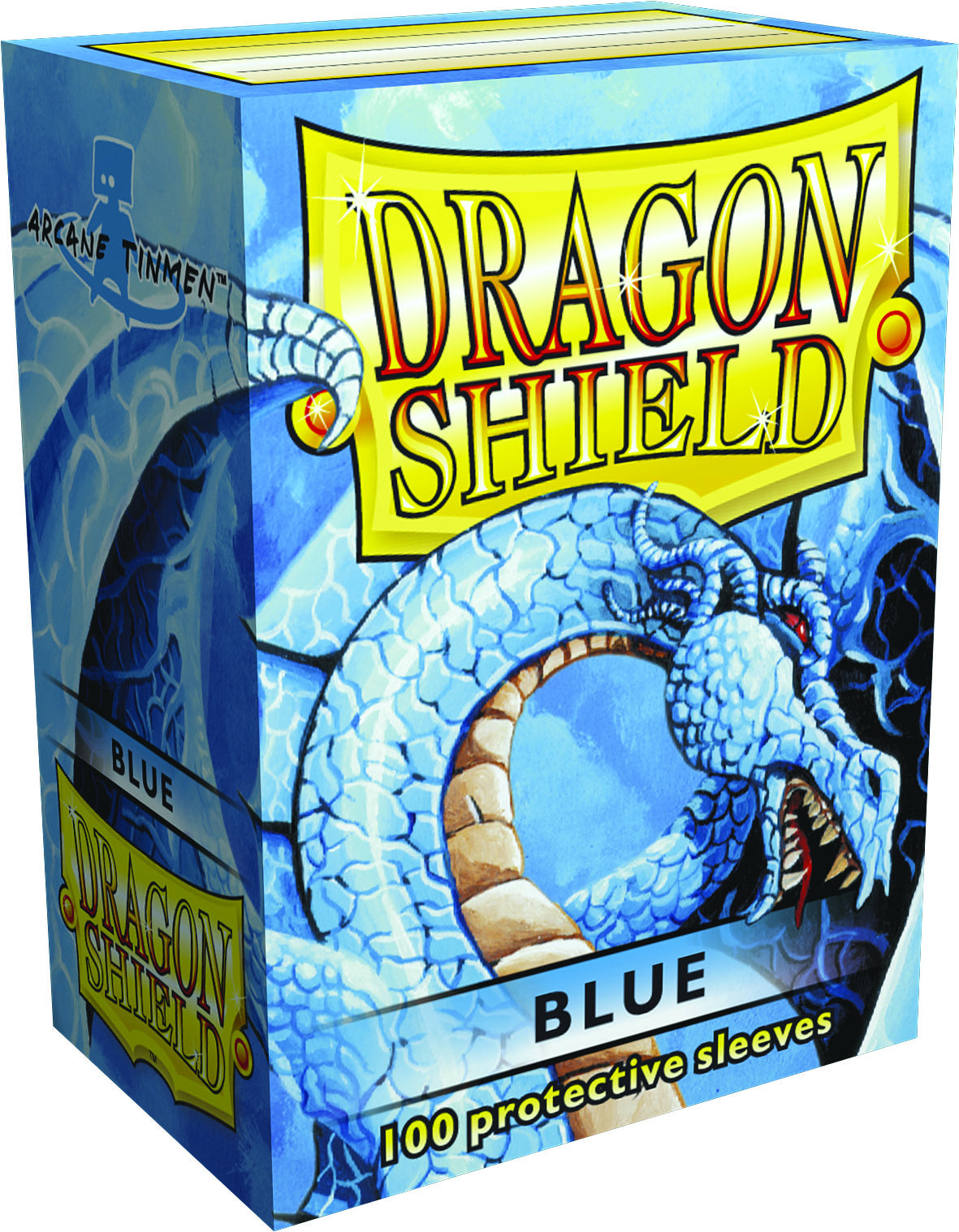 Dragon Shields: (100) Blue