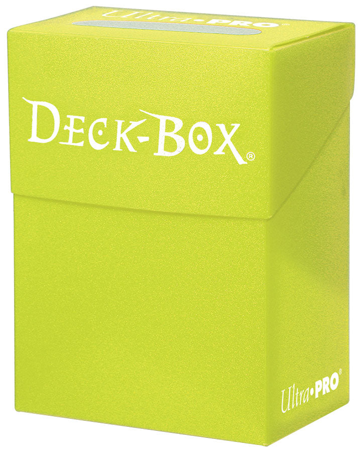 Deck Box: Bright Yellow