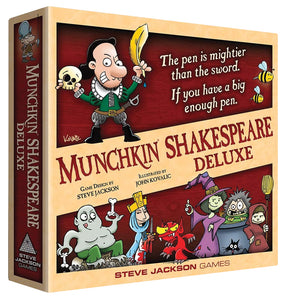 Munchkin: Munchkin Shakespeare Deluxe (stand alone and expansion)