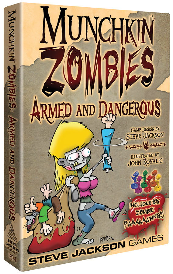 Munchkin: Munchkin Zombies 2 - Armed and Dangerous (Boxed Edition)