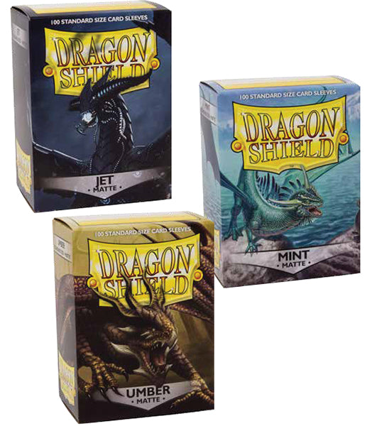 Dragon Shields: (100) Matte Mint