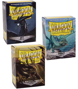 Dragon Shields: (100) Matte Mint