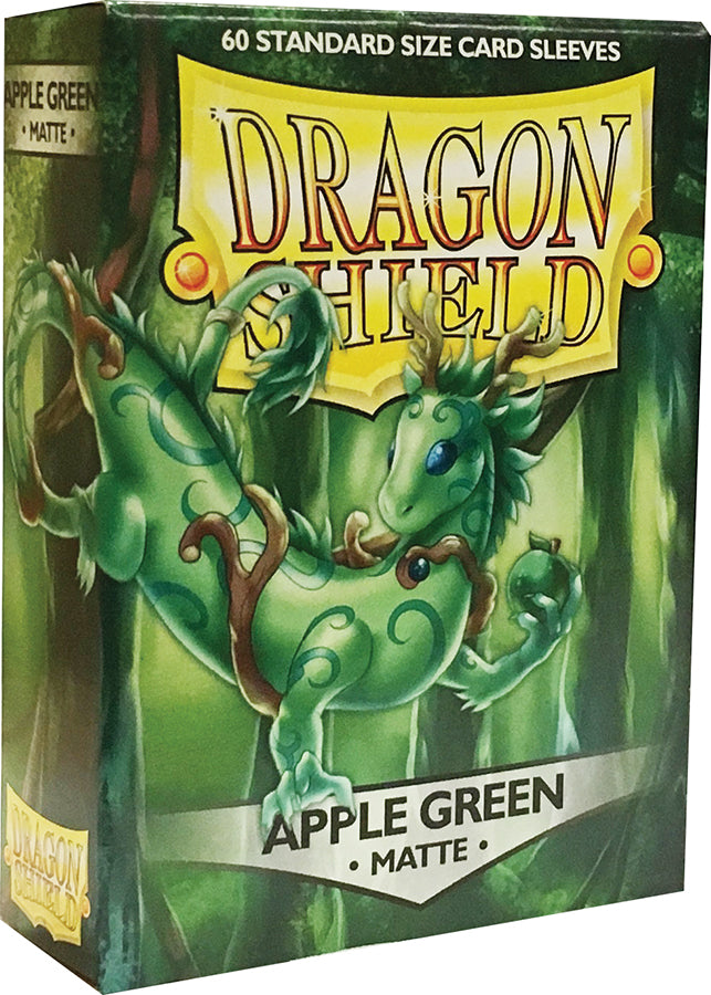 Dragon Shields: (60) Matte Apple Green