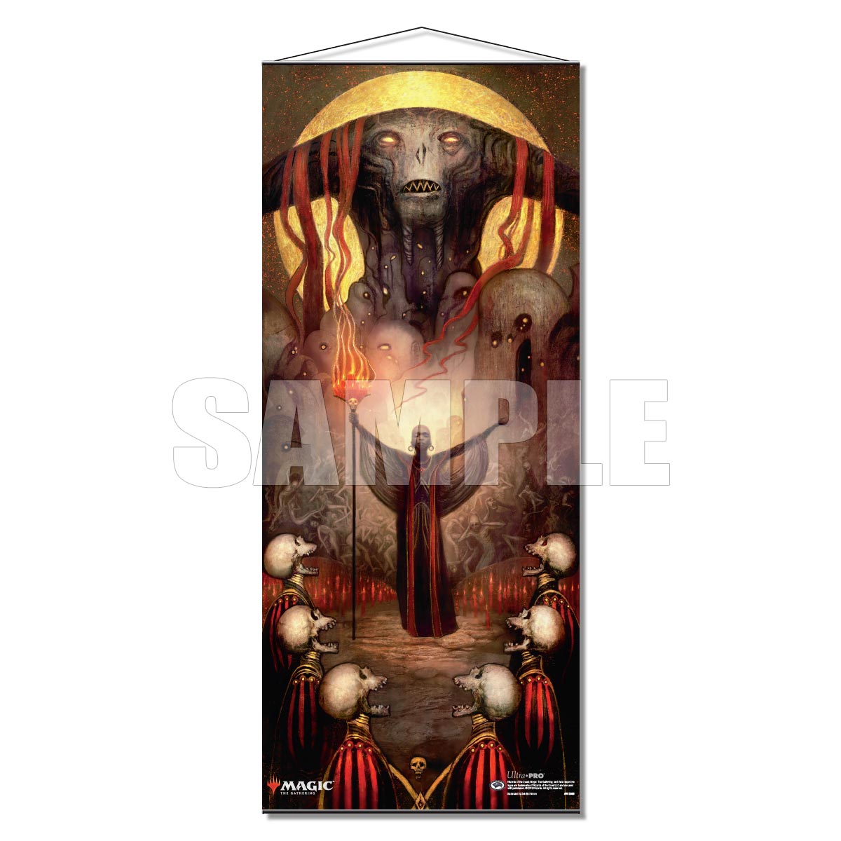 Magic the Gathering: Limited Edition Dominaria Saga Wall Scroll - Rite of Belzenlok