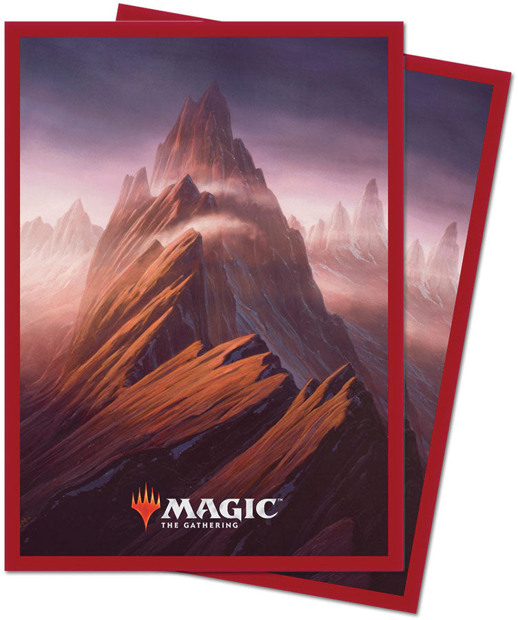 Magic the Gathering: Unstable Deck Protector Sleeves (100) - Mountain
