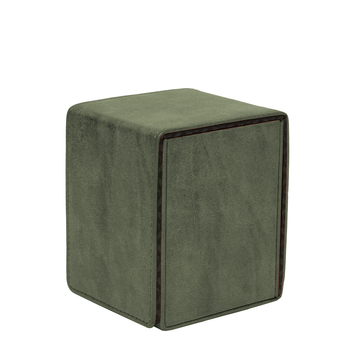 Alcove Tower Flip Deck Box: Suede Collection - Emerald