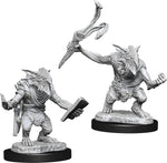 Magic the Gathering Unpainted Miniatures: W01 Goblin Guide & Goblin Bushwhacker