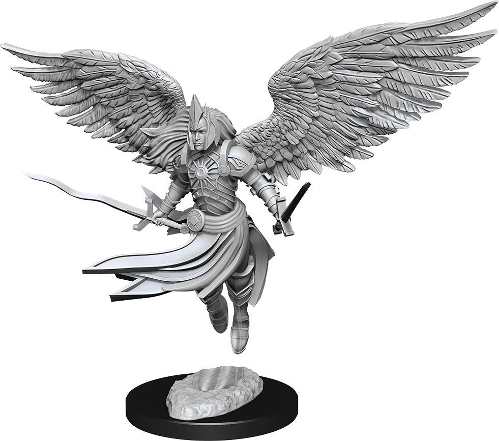 Magic the Gathering Unpainted Miniatures: W01 Aurelia Exemplar of Justice (Angel)