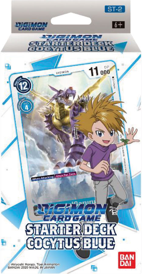 Digimon TCG: Starter Deck Display - Cocytus Blue (6)