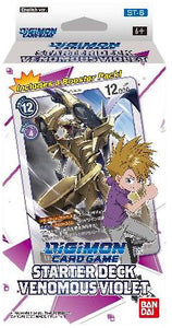 Digimon TCG: Starter Deck Display - Venomous Violet (6) (ST-6)