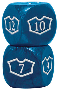 Magic the Gathering CCG: Deluxe 22mm Island Loyalty Dice Set