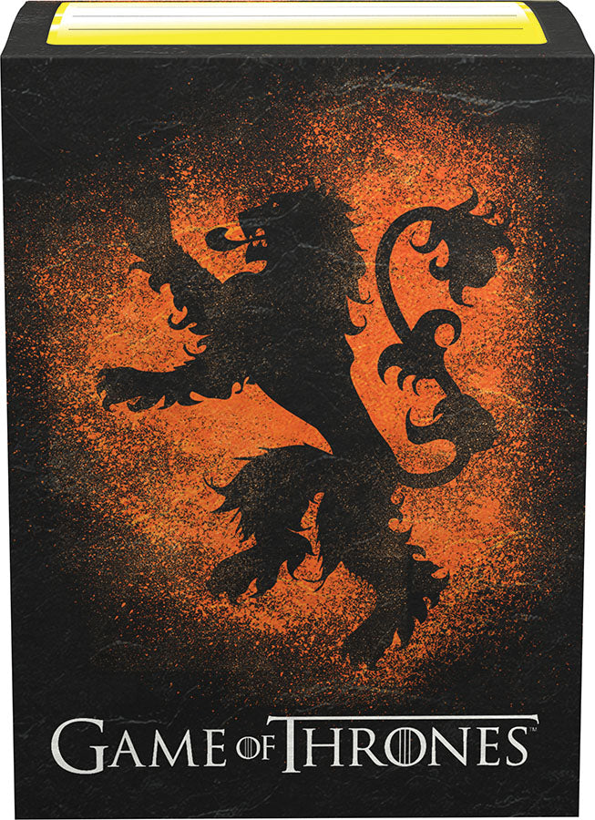 Dragon Shields: (100) Brushed Art - A Game of Thrones - House Lannister