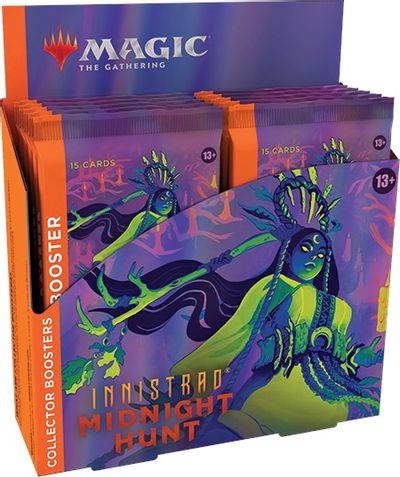 Magic the Gathering CCG: Innistrad - Midnight Hunt Collector Booster Display (12)